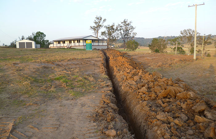 underground power onsite for the relocatable homes another site cost